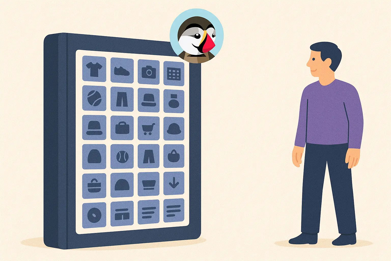 Illustration gros catalogue PrestaShop