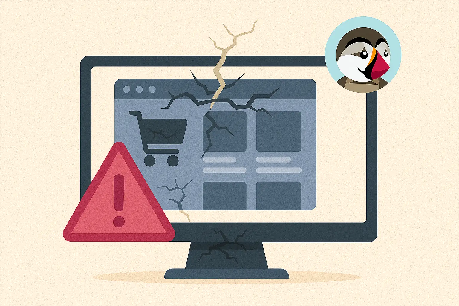 Illustration mise-à-jour PrestaShop