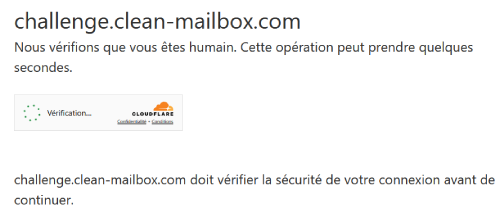 Challenge Clean Mailbox