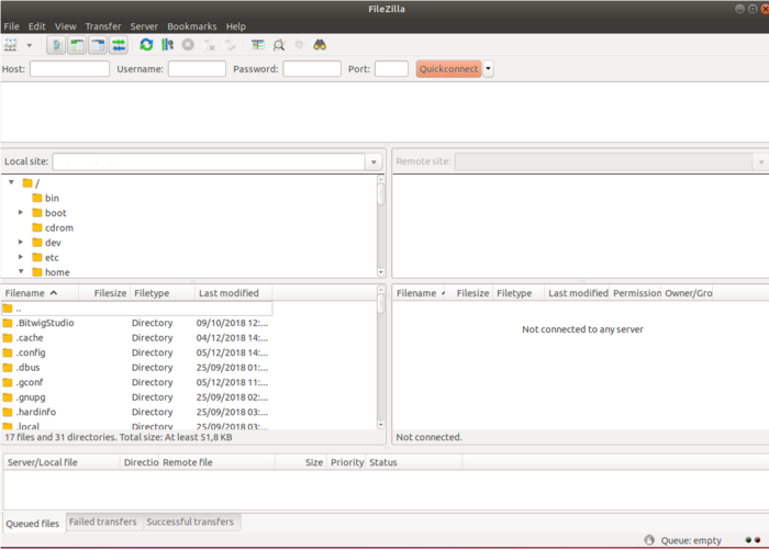 Filezilla