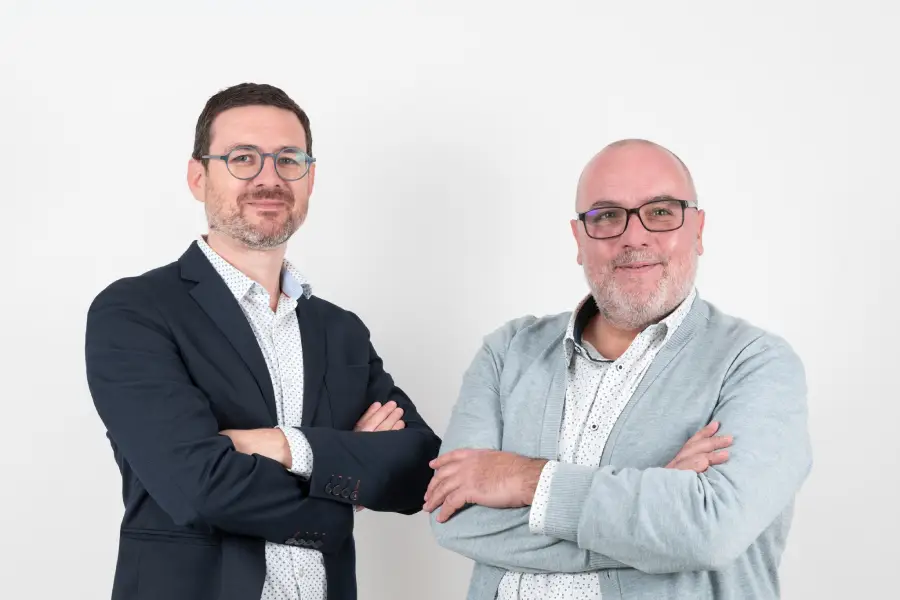 Etienne et Ilhan, fondateurs d'Ethersys