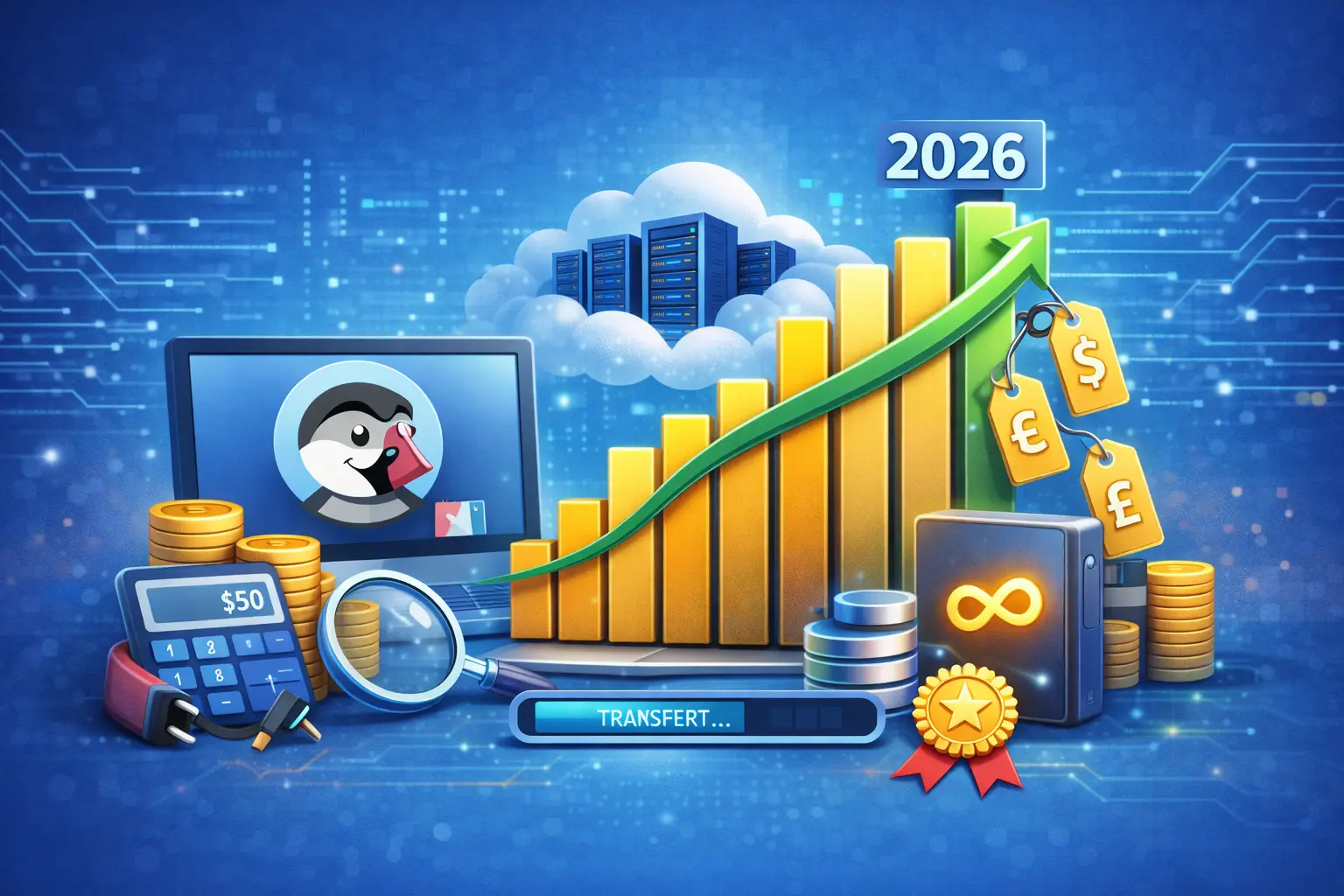 Illustration Tarif hébergement PrestaShop